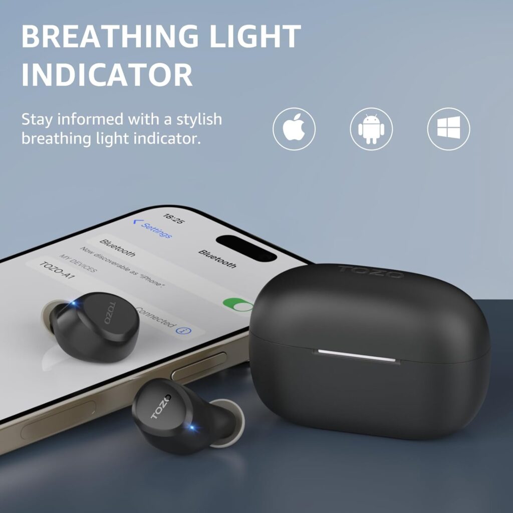 A1 Wireless Earbuds – Lightweight, Comfortable & Immersive Sound
